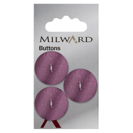 Milward Knap - 0415 - Lilla - 23 mm - 3 stk